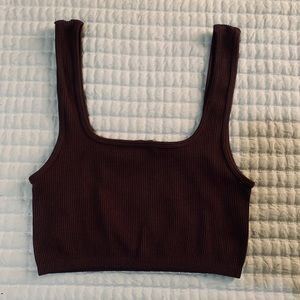 Lounge cropped tank
